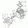 Echo WP-2000 - Water Pump, S/N: A0000 - A1009 Spareparts Cylinder Body