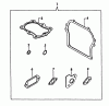 Echo WP-2000 - Water Pump, S/N: A0000 - A1009 Spareparts Gasket Kit