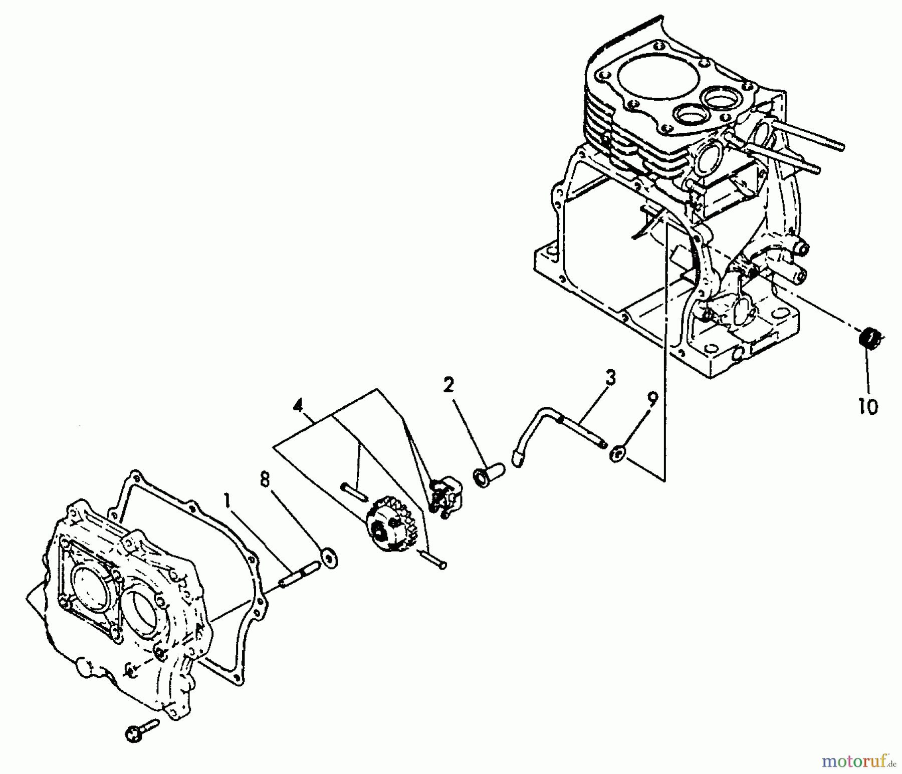  Echo Wasserpumpen WP-3000 - Echo Water Pump, S/N: F7299 - F9999 Governor