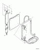 Echo PB-410 - Back Pack Blower, S/N: 03001001 - 03999999 Listas de piezas de repuesto y dibujos Backpack Frame, Shoulder Harness