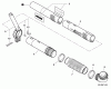 Echo PB-755H - Back Pack Blower, S/N: P06913001001 - P06913999999 Spareparts Posi-Loc Blower Tubes