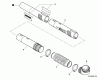 Echo PB-755T - Back Pack Blower, S/N: 06001001 - 06999999 Spareparts Posi-Loc Blower Tubes  S/N: 06001001 - 06002716