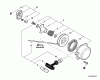 Echo PB-770H - Back Pack Blower, S/N: P30613001001 - P30613999999 Spareparts Starter