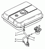 Echo EG-4300E - Portable Generator Spareparts Fuel Line