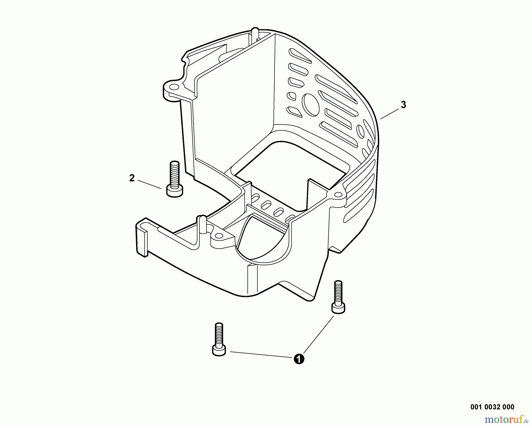Echo Heckenscheren HC-152 - Echo Hedge Trimmers, Engine Cover