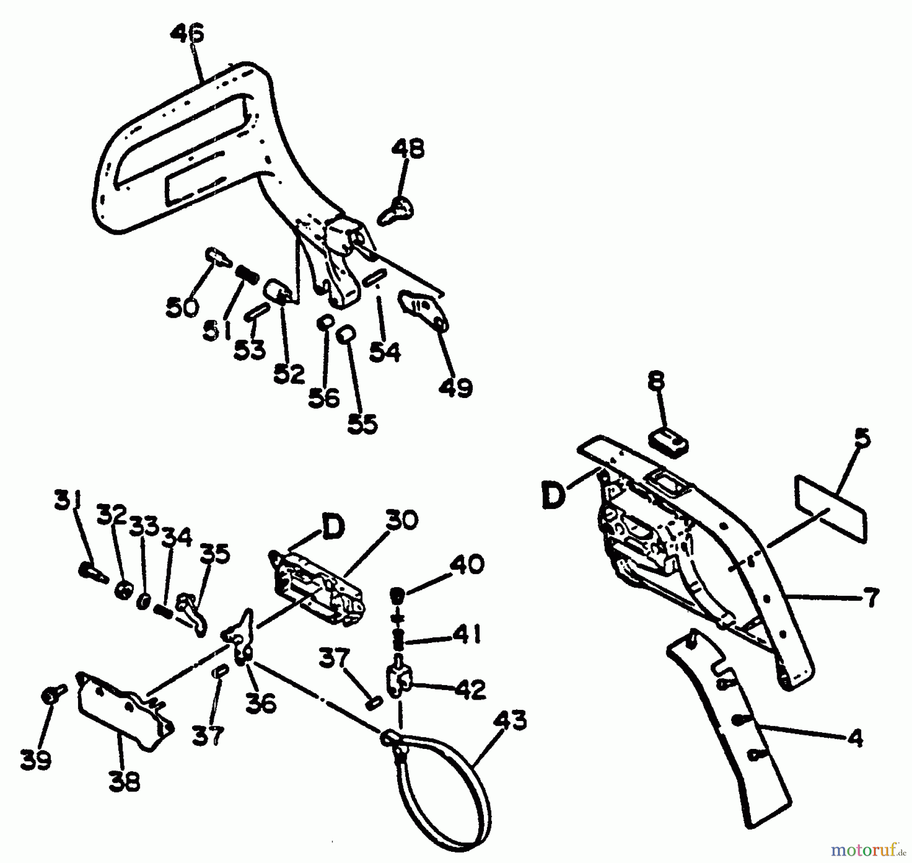  Echo Sägen, Kettensägen CS-4000 - Echo Chainsaw Chain Brake
