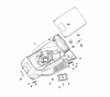 Wolf-Garten Esprit 40 E/A 4961006 Series A (2002) Spareparts Deck housing