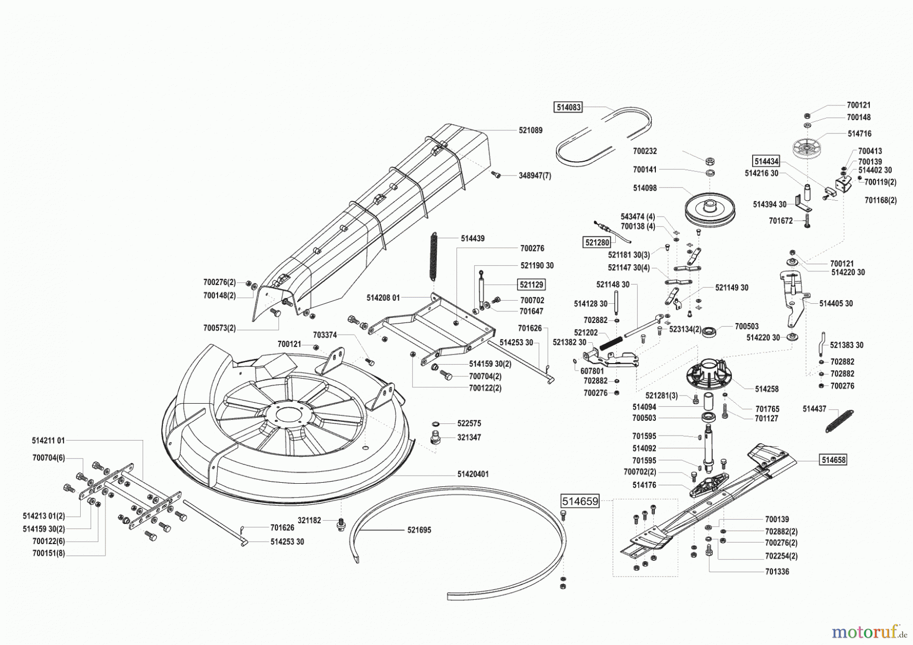  Concord Gartentechnik Rasentraktor T14-85 vor 06/2002 Seite 5