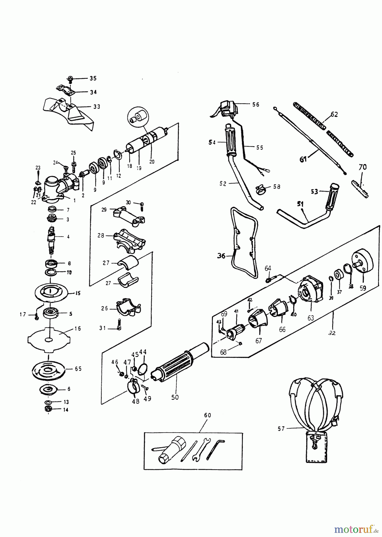  AL-KO Gartentechnik Motorsensen BC 330 T  03/1995 Seite 1