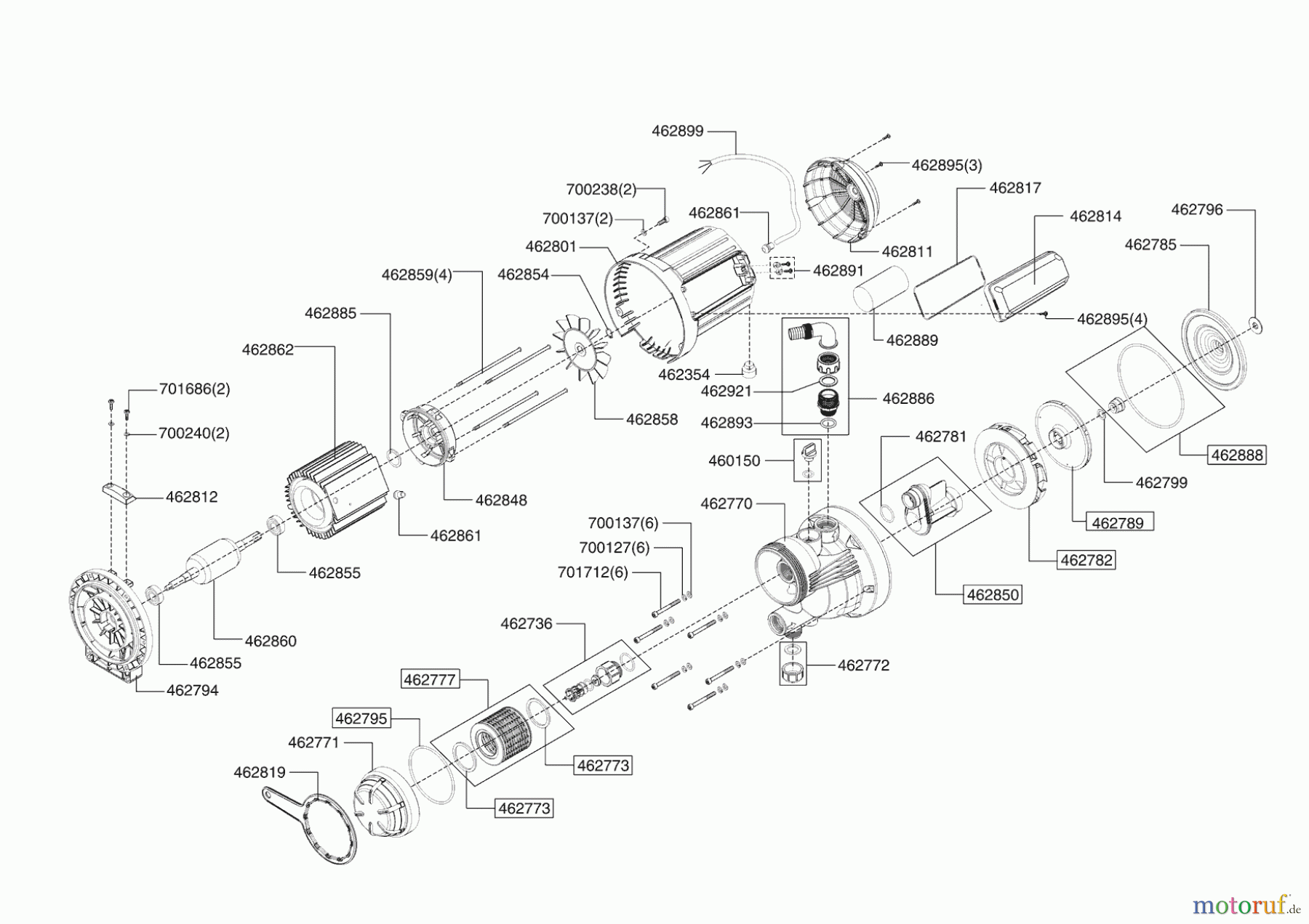  AL-KO Wassertechnik Hauswasserwerke HWF 1000 Seite 1