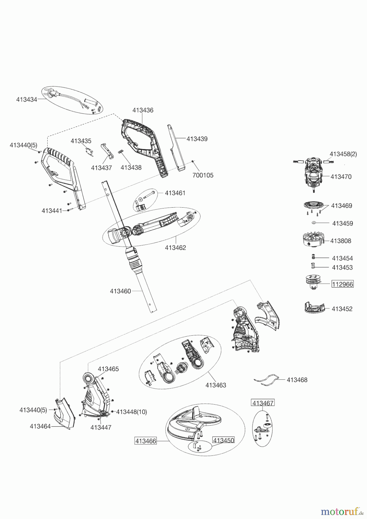  AL-KO Gartentechnik Rasentrimmer GTE 550 PREMIUM  01/2013 Seite 1