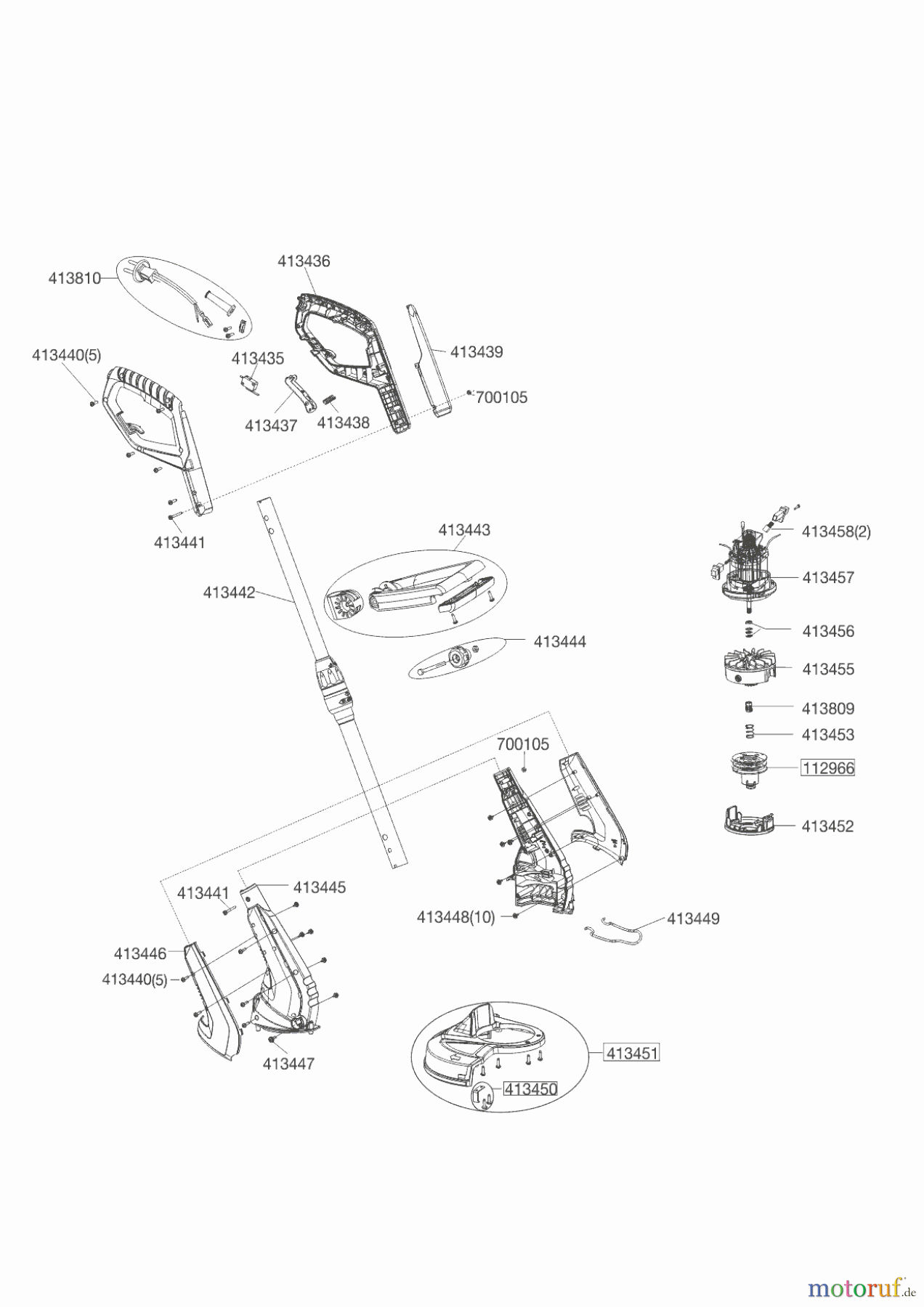 AL-KO Gartentechnik Rasentrimmer GTE 350 Classic 01/2013 Seite 1