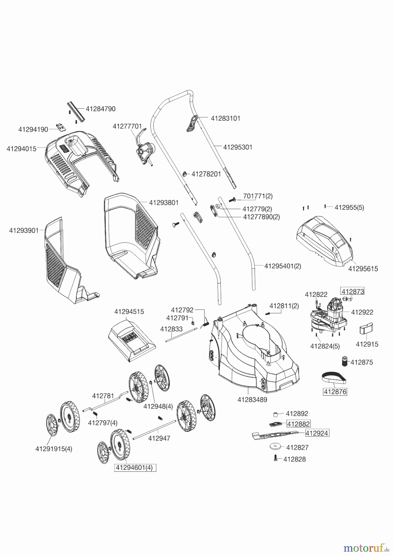  Greenzone Gartentechnik Elektrorasenmäher EM 3813 EASY  01/2013 Seite 1