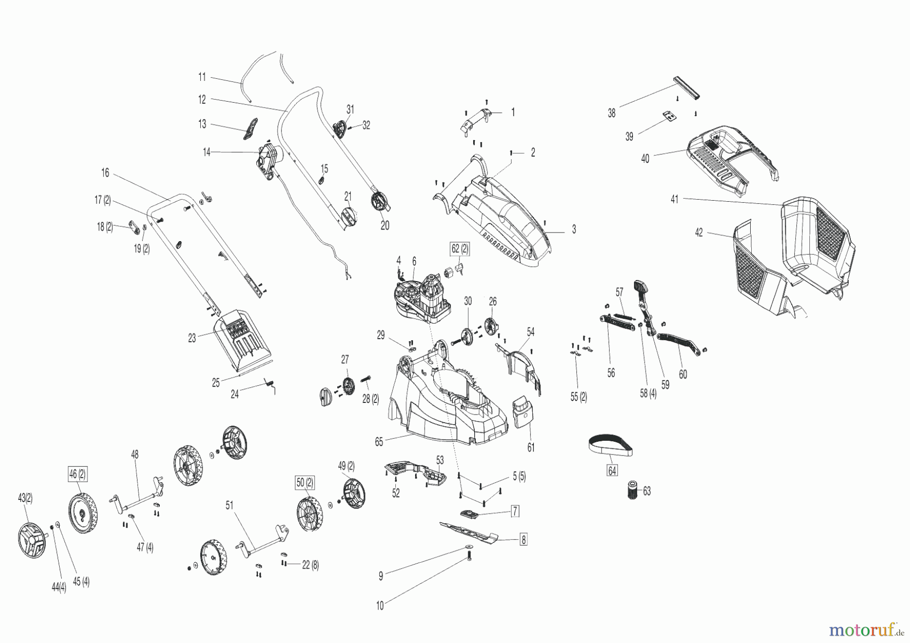  Greenzone Gartentechnik Elektrorasenmäher EM 3411 DELUXE  01/2013 Seite 1