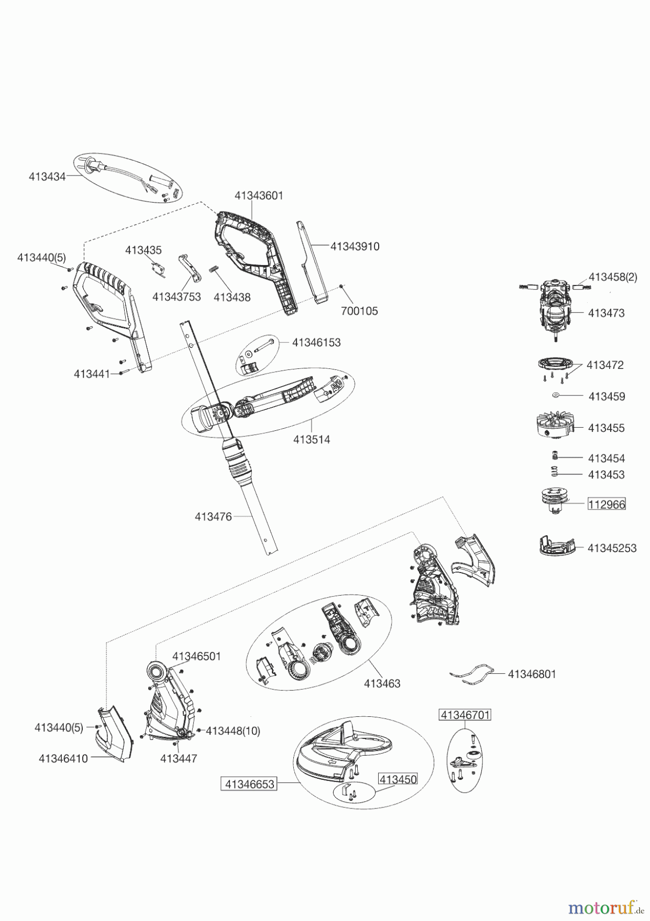  Horcura Gartentechnik Rasentrimmer T1  01/2013 Seite 1