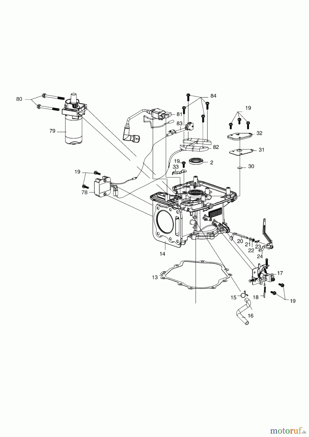  AL-KO Gartentechnik Benzinmotoren BENZIN MOTOR LC1P85FA PRO350 352 CC  04/2018 Seite 2