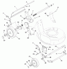Husqvarna 580 RS (601100020) - Walk-Behind Mower (2000-11 to 2001-05) Spareparts Wheels And Adjusters