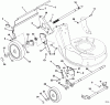 Husqvarna 580 RSW (601100022) - Walk-Behind Mower (2001-06 & After) Spareparts Wheels And Adjusters