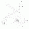 Husqvarna EZ 5221 KAA (968999292) - Zero-Turn Mower (2006-06 & After) Spareparts Caster Assembly