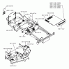 Husqvarna EZ 4216 HO (968999290) - Zero-Turn Mower (2006-02 & After) Listas de piezas de repuesto y dibujos Decal Assembly