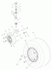 Husqvarna EZC 4824 (966038501) - Zero-Turn Mower (2009-01 & After) Listas de piezas de repuesto y dibujos Wheels And Tires
