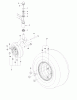 Husqvarna EZ 4824TF BF (966659502) - Zero-Turn Mower (2012-06 & After) Listas de piezas de repuesto y dibujos WHEELS TIRES