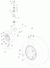Husqvarna EZC 4824 BF (966047501) - Zero-Turn Mower (2010-06 & After) Listas de piezas de repuesto y dibujos Wheels and Tires