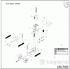 Husqvarna DS700 (504625401) - Drill Stand (2007-12 & After) Listas de piezas de repuesto y dibujos Drill Stand