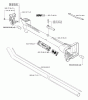 Husqvarna 225 E - Handheld Edger (2000-10 & After) Listas de piezas de repuesto y dibujos Tube/Shaft/Housing