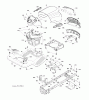 Jonsered LT2213 (96041007904) - Lawn & Garden Tractor (2011-07) Listas de piezas de repuesto y dibujos CHASSIS / FRAME