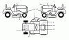 Husqvarna LTH 151 (96041020101) - Lawn Tractor (2011-05 & After) Spareparts DECALS