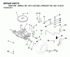 Jonsered LR13 (J81336C, 954130022) - Lawn & Garden Tractor (2000-03) Spareparts TRANSMISSION