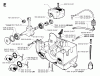 Jonsered 2055 - Chainsaw (1998-10) Spareparts CRANKCASE