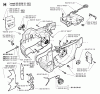 Jonsered 2071 - Chainsaw (1999-03) Listas de piezas de repuesto y dibujos CRANKCASE