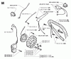 Jonsered 2071 - Chainsaw (1999-03) Listas de piezas de repuesto y dibujos IGNITION SYSTEM