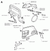 Jonsered 2065 - Chainsaw (1997-11) Spareparts CHAIN BRAKE CLUTCH COVER