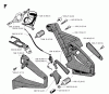Jonsered 2095 - Chainsaw (1994-05) Spareparts HANDLE CONTROLS