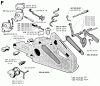 Jonsered 625 - Chainsaw (1993-06) Listas de piezas de repuesto y dibujos FUEL TANK