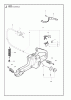 Jonsered CS2152 - Chainsaw (2011-05) Spareparts HANDLE CONTROLS