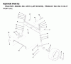 Jonsered LRH13 (J8F13H36TB, 954130017) - Lawn & Garden Tractor (1998-12) Spareparts FRONT AXEL