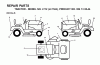 Jonsered LT12 (JLT12A, 954130044) - Lawn & Garden Tractor (2001-01) Spareparts DECALS