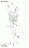 Jonsered CS2245 - Chainsaw (2010-07) Spareparts CYLINDER PISTON