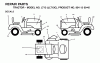 Jonsered LT13 (JLT13C, 954130045) - Lawn & Garden Tractor (2001-09) Spareparts DECALS