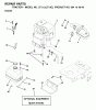 Jonsered LT13 (JLT13C, 954130045) - Lawn & Garden Tractor (2001-09) Spareparts ENGINE