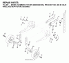 Jonsered CT2105F (96081000105) - Cultivator (2009-01) Listas de piezas de repuesto y dibujos WHEEL DEPTH STAKE ASSEMBLY