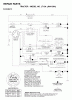 Jonsered LT13A (JNA13HA) - Lawn & Garden Tractor (2001-05) Spareparts SCHEMATIC