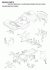 Jonsered LT15 (J8F1542E, 954130036) - Lawn & Garden Tractor (2000-03) Spareparts CHASSIS ENCLOSURES