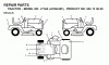 Jonsered LT16A (J816H42F, 954130038) - Lawn & Garden Tractor (2000-03) Spareparts DECALS