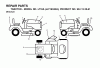 Jonsered LT16A (JLT16H42A, 954130061) - Lawn & Garden Tractor (2002-06) Spareparts DECALS