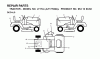 Jonsered LT17A (JLT17H42A, 954130062) - Lawn & Garden Tractor (2002-06) Spareparts DECALS
